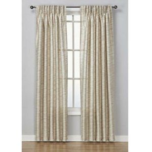 Textured Pinch Pleat Window Panel Pair Collection
